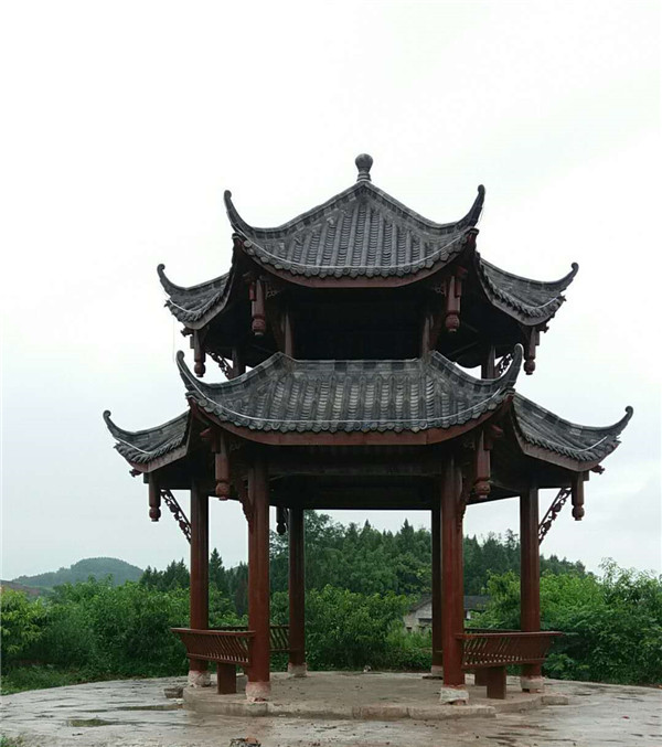 四川防腐木涼亭