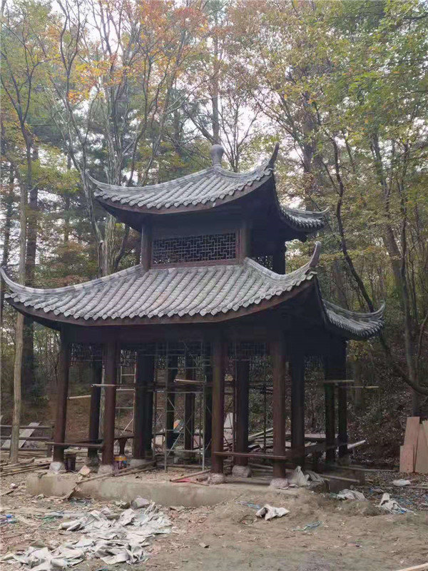 成都涼亭的建造需要注意一些什么呢？