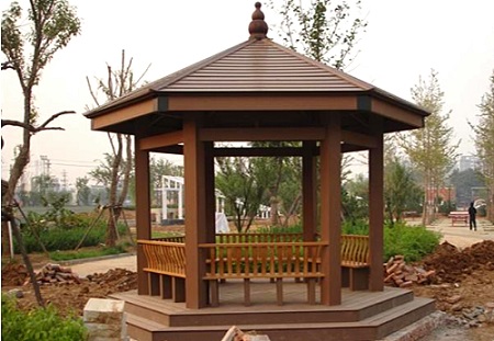 防腐木涼亭 防腐木涼亭